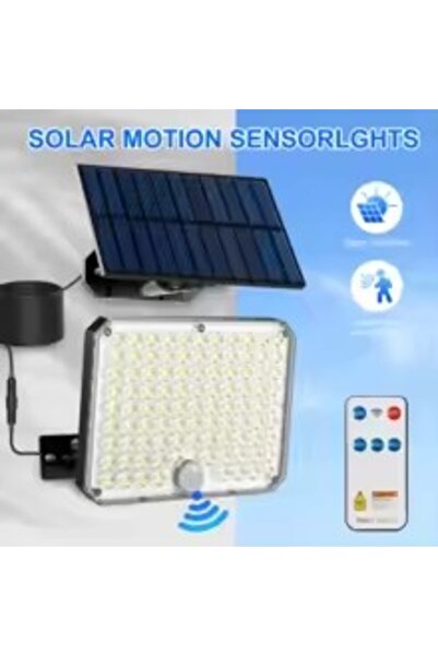 PlayFun Proiector LED cu Încărcare Solară 400W, Panou Separat