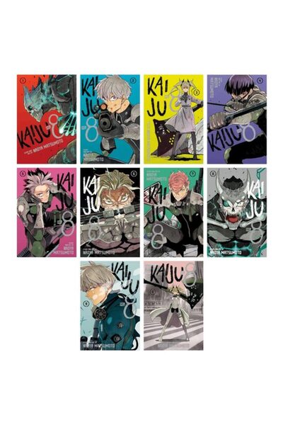 Generic (Unbranded) Kaiju No 8 By Naoya Matsumoto 8 Books Collection Set (vol...