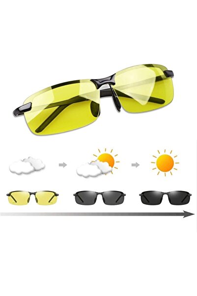 MIRYEA Photochromic Polarized Sunglasses for Men Women Day and Night UV Prote...