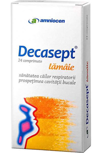OEM Lămâie – Supliment alimentar pentru gât, 24 buc