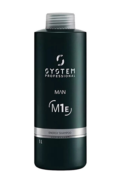 Wella System Professional Man M1E Volume Boosting Energy Shampoo for Fine Hai...