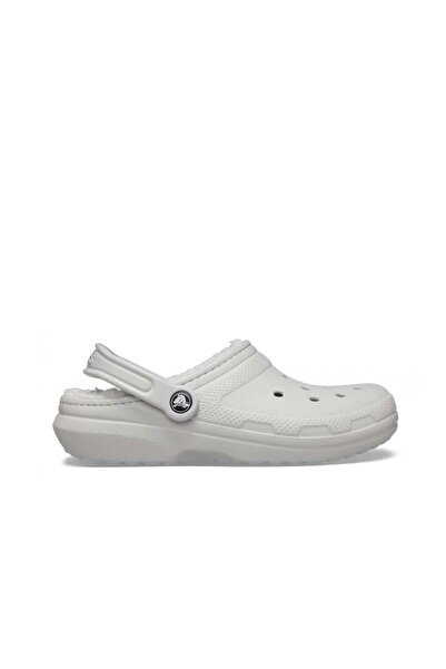 Crocs Classic Lined Clog Women's Slippers - Light Gray 203591-1ft Juststep