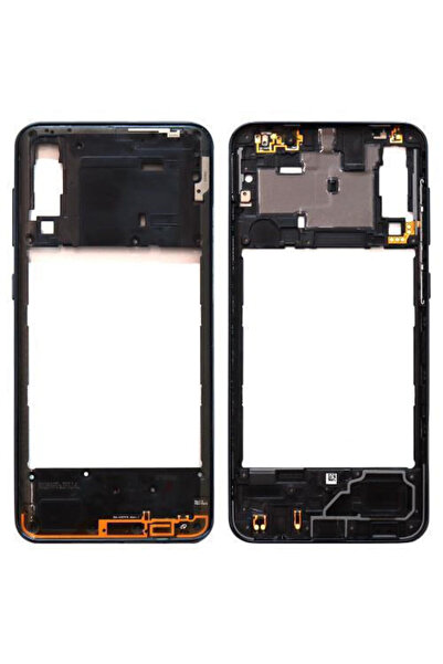 Samsung Γνήσιο Μεσαίο Πλαίσιο Μαύρο Galaxy A30s A307 GH98-44765A