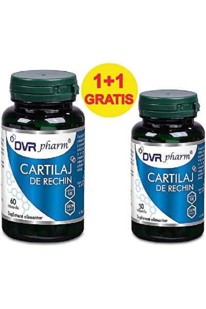 DVR Pharm Пакет от акулски хрущяли 500мг, 2 бутилки, 90 капсули