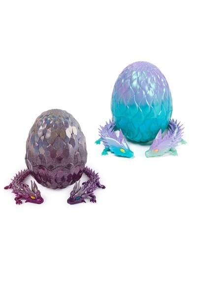 Crystalynx Dragons CrystaLynx Crystal Dragon Cutie Surpriză - Figurină Articu...