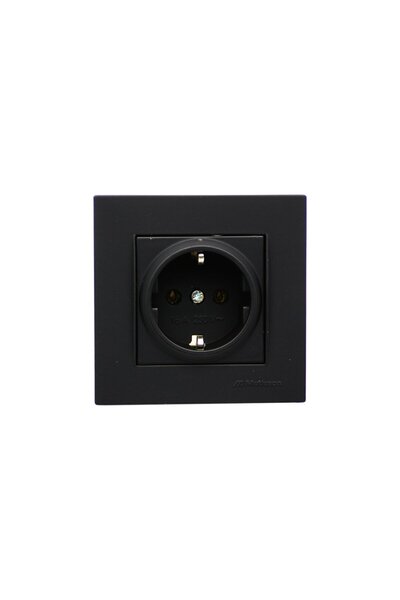 GeeS Global Mutlusan Ri̇ta-2220 600 0284 Black with Bag - Earthing Socket Fra...