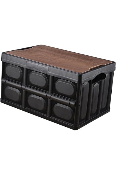 STARSTAR Large capacity foldable car storage box – trunk car accessory organi...