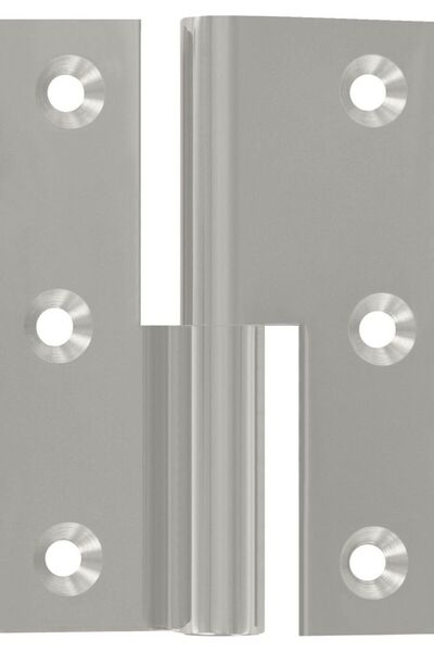 STARSTAR Furniture hinge, offset type B, cylindrical head, right side.