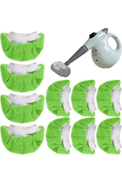 STARSTAR 10-Piece Universal Steam Mop Mats Washable Cleaner Spares Reusable C...