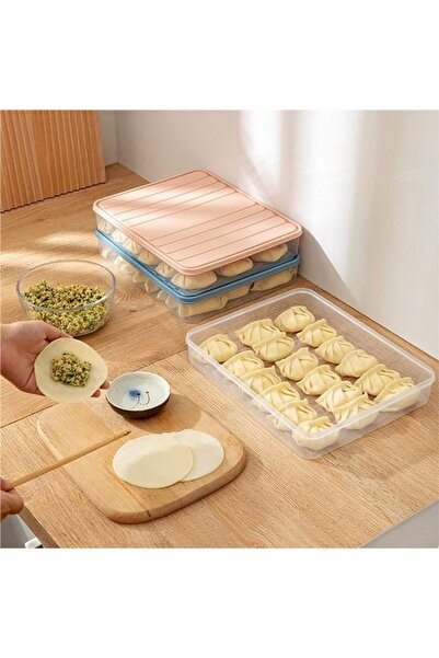 STARSTAR pieces Dumpling storage box, food container, household refrigerator ...