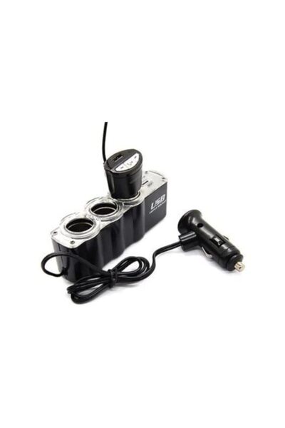 ER LIGHT-X AUTO LIGHTING ÇARŞIHAN Oto Çakmak Çoklayıcı Çoğaltıcı Soketi Usb Ç...