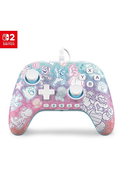 PowerA Advantage Switch 2 için Kingdom Wired Pro Controller Kablolu Oyun Kolu