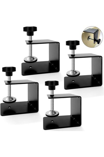 STARSTAR Drawer panel mounting clamps, C-type clamps, suitable for woodworkin...