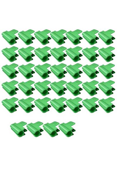 STARSTAR 40-pack garden greenhouse clips, garden shading tube clips, shading ...