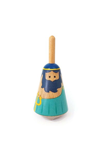Svoora Wooden Mythology Ball Thrower'Poseidon'