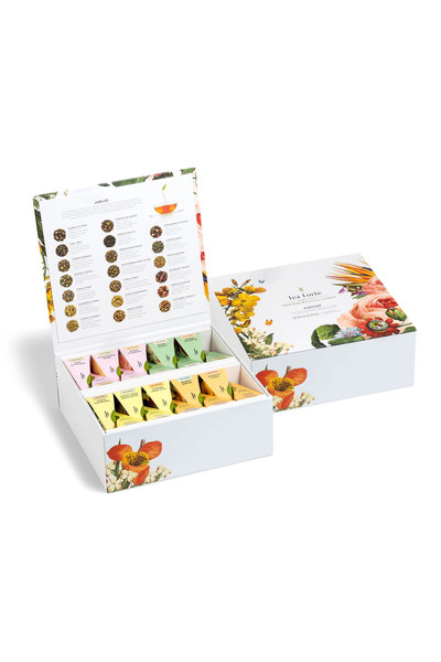 Tea Forte Юбилейен чай – Кутия с 40 чаени пирамидки