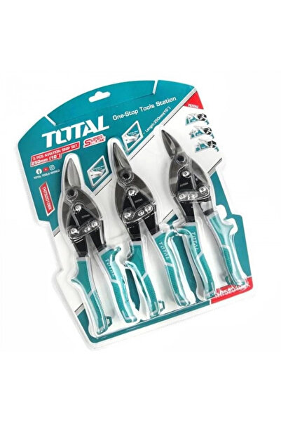 TOTAL THT520106K 250mm 3'lü Sac Kesme Makas Seti