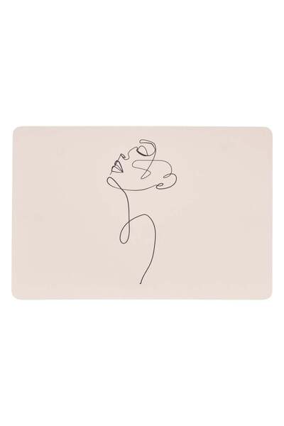 Secret de Gourmet Suport de masă "Visage" - PU - Poliuretan, 45x30 cm