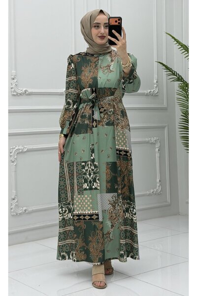 Generic Brand Gülce Dress Khaki