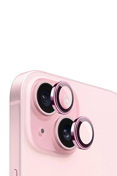 İPhone 15 - 15 Plus Uyumlu Kamera Lens Koruyucu