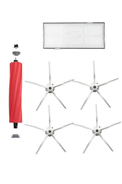 LİN GRUP Set de 6 piese de schimb compatibile cu aspiratorul robot Roborock S...