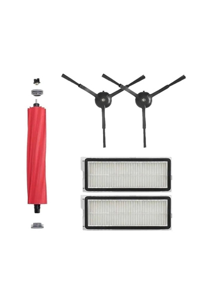 LİN GRUP Set de 5 piese de schimb compatibile cu aspiratorul robot Roborock Q...