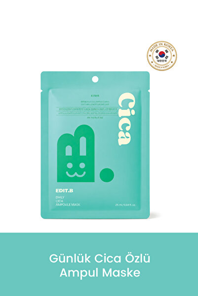 EDITB Daily Cıca Ampoule Mask