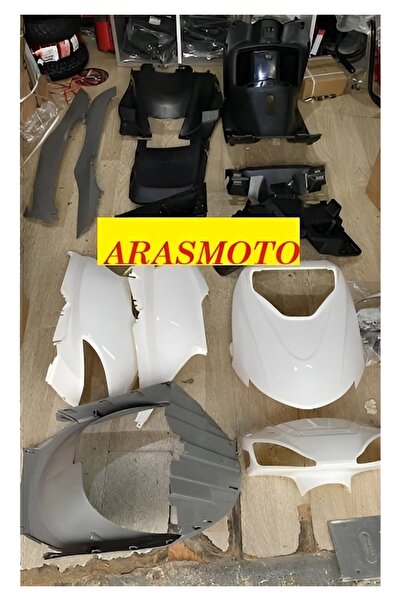 EAYMOTO Rks Spontini 110 Grenaj Seti Kompe Kaporta Beyaz ARASMTO