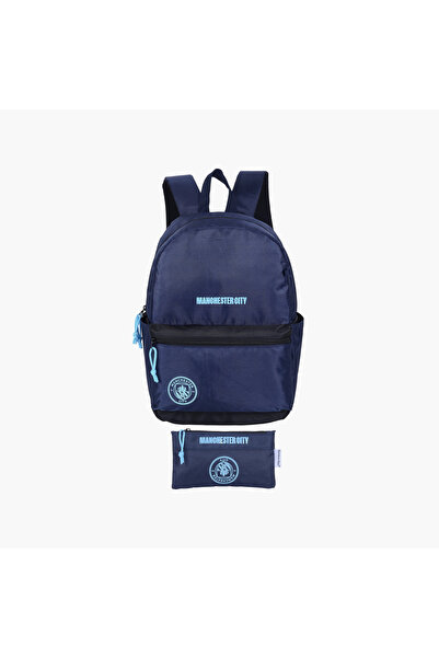 Manchester City Football 2-Piece School Backpack Set for Boys 13+ Years with ...