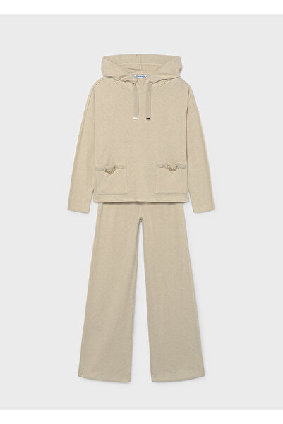 MAYORAL Girl's Hooded Top and Bottom Set 7531