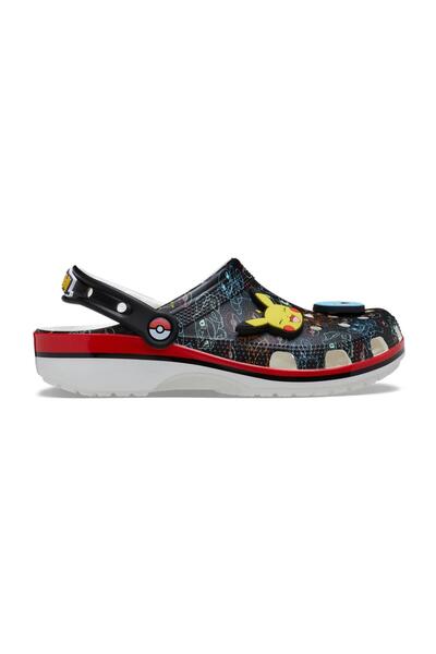Crocs 211343-90H Pokemon Print Cls Clg Slippers Black