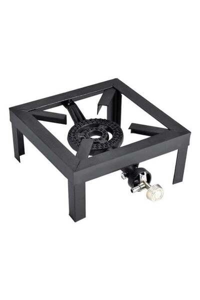 Generic Single Gas Stove for Tabletop 541 Black