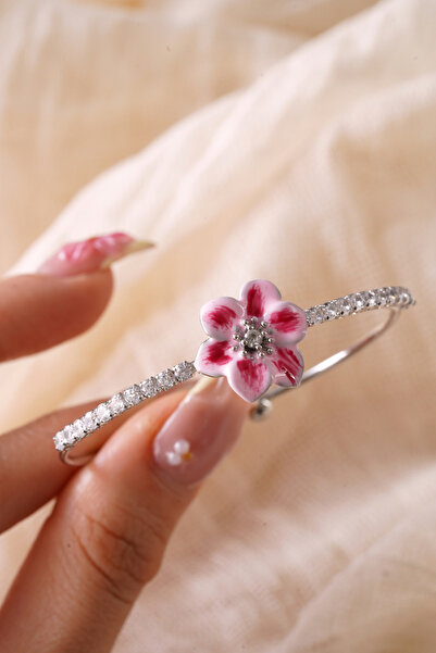 AŞIK ACCESSORIES سوار زهرة حجر الراين