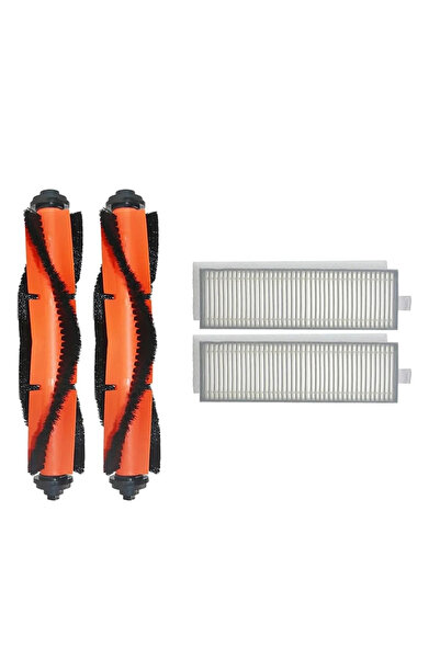 LİN GRUP Set de 4 piese de schimb compatibile cu aspiratorul robot Xiaomi Vac...