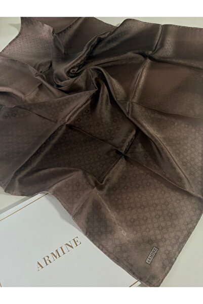Armine Pure Silk Jacquard Twill Scarf 9647D