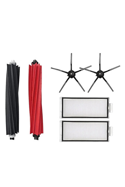 LİN GRUP Set de 6 piese de schimb compatibile cu aspiratorul robot Roborock Q...