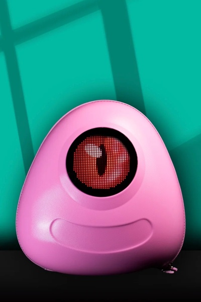 Easytobuy Ghiozdan Copii cu Ecran LED Bluetooth Big Eyes