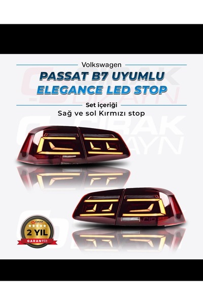Genel Markalar Passat b7 Led stop takımı / B7 elegance stop kayan sinyalli