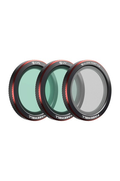 Freewell Filtre magnetice Neo 2 pentru dronele DJI de zi cu zi, 3 bucăți