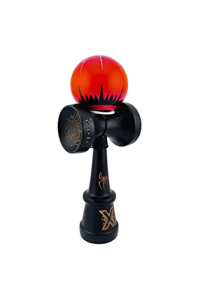 Rao Kendama X Originala, Profesionala, BLACK Spider King, Super Sticky cu Cup...