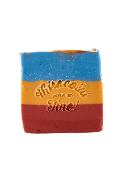 Techir SĂPUN TRICOLOR CU APĂ SALTĂ ȘI NĂMĂNĂ