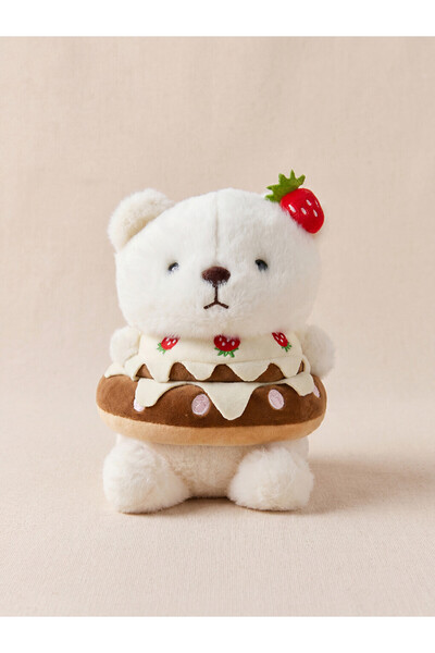 LC Waikiki Rmz Gi̇yi̇m Farkiyla Plush Baby Pillow with Teddy Bear Figure