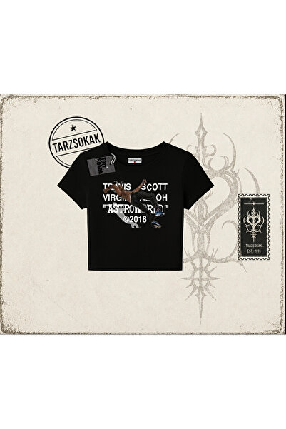 Tarzsokak Unisex Travis Scott Astroworld 2018 ženska dječja majica bela