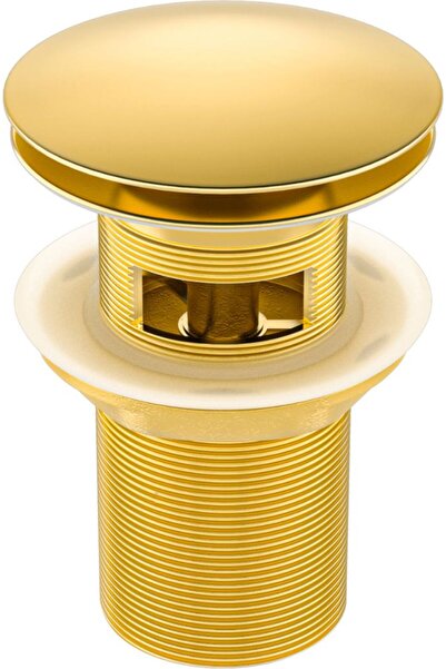 STARSTAR Universal push-button overflow plug, made of brass
