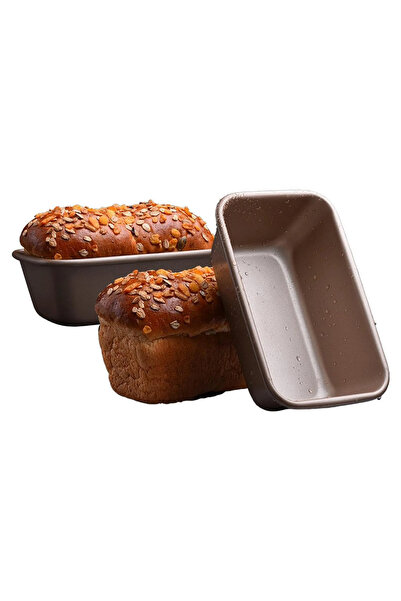 STARSTAR Two baking trays, solid bottom nonstick toast mold, cake mold, chees...