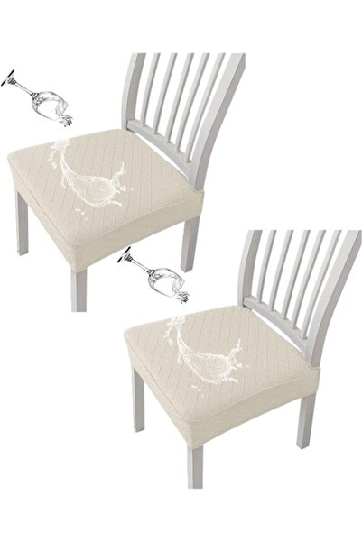 STARSTAR 2-Pack Waterproof Elastic Chair Covers - Removable & Washable Non-Sl...