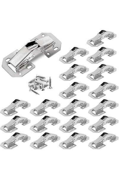 Morvena Picks 20 balamale pentru uși de dulap, de 3 inch, 90 de grade °   Bal...