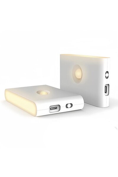 STARSTAR 2-Pack Wireless Motion Sensor LED Night Lights with 3 Color Modes fo...