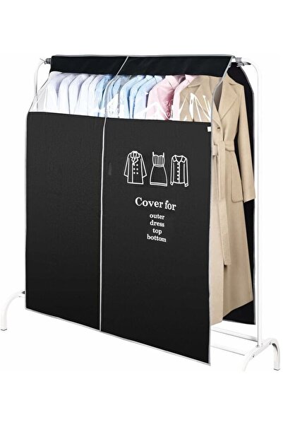 STARSTAR Long wardrobe cover 120 x 120 cm, dustproof and breathable coat hang...