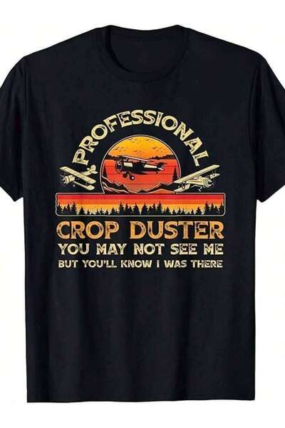 LİNA06 Funny Joke-Shirt Men And Women - Professional Powder Sprayer Retro Hum...